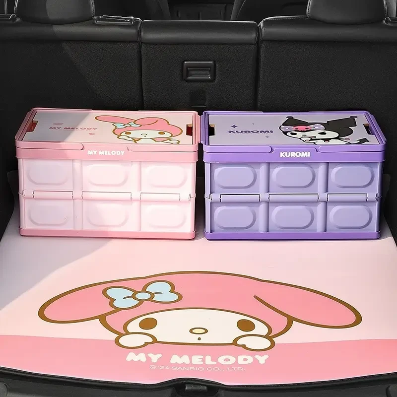KT Folding Storage Basket (4-Piece Set)  Hello Kitty & My Melody