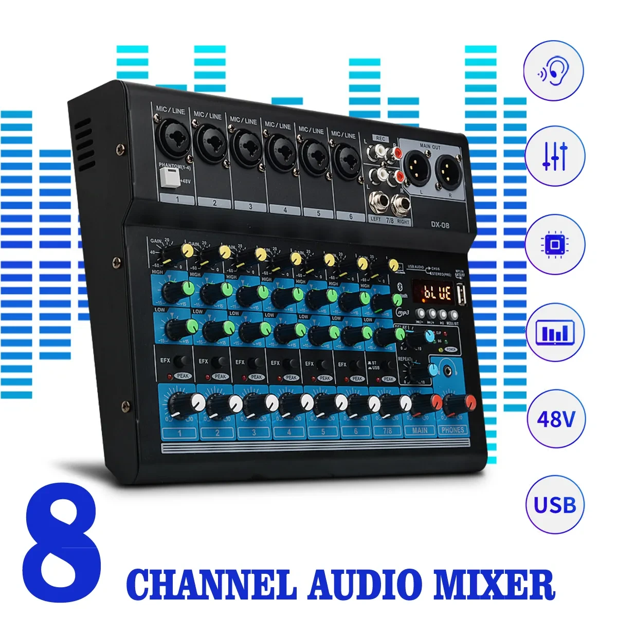 Channel Audio Mixer