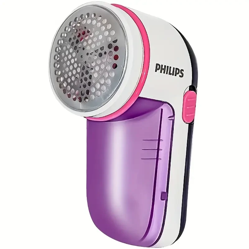 Philips Fabric Lint Remover  8,800 RPM, Large Blade Surface, 3-Size Filter, Easy-Empty Container (Battery Powered)