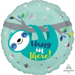 Balloon - 45cm Standard Hx Sloth Hang In There