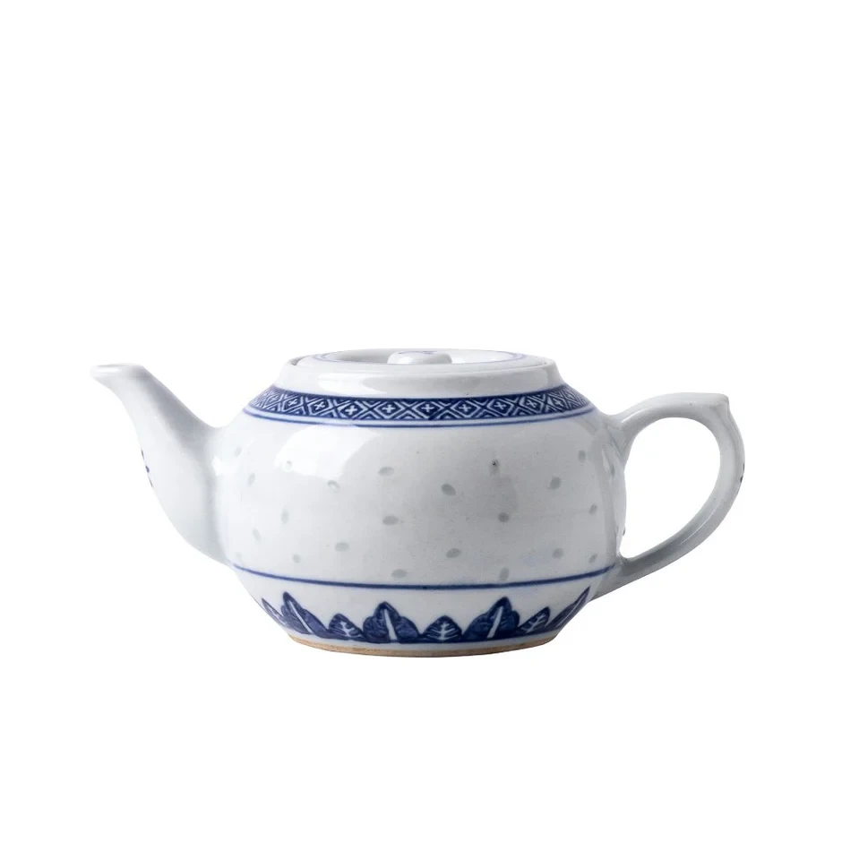 Crockery Tea Pot Rice Pattern #1 700ml