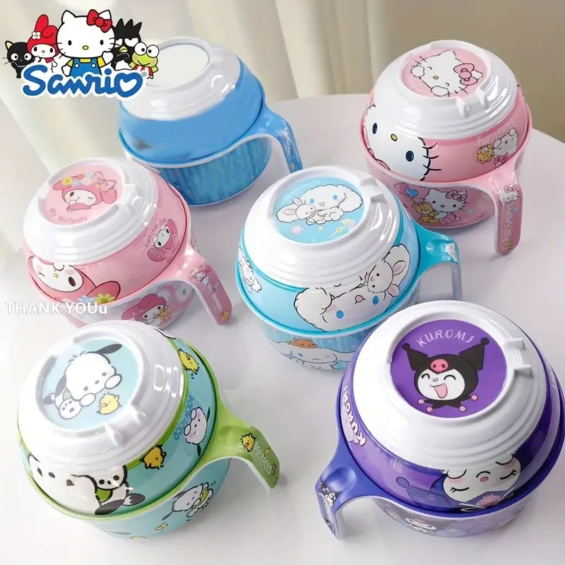 Sanrio Hello Kitty & Friends Noodle Bowl Set  Cute, Durable, and Gift-Ready