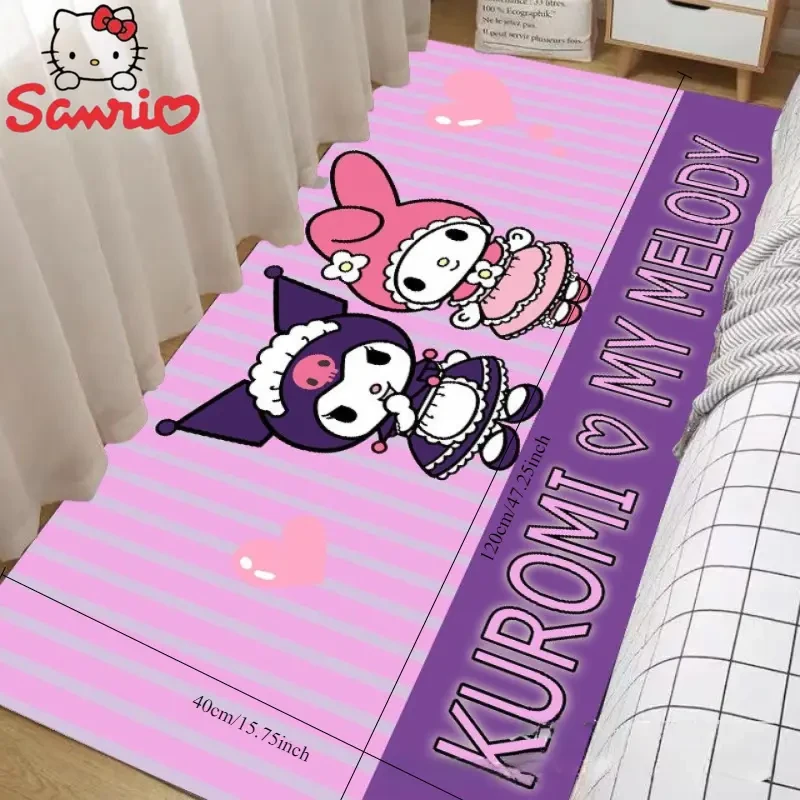Kuromi Themed Non-Slip Rug Pad Soft, Durable & Adorably Stylish for Every Room