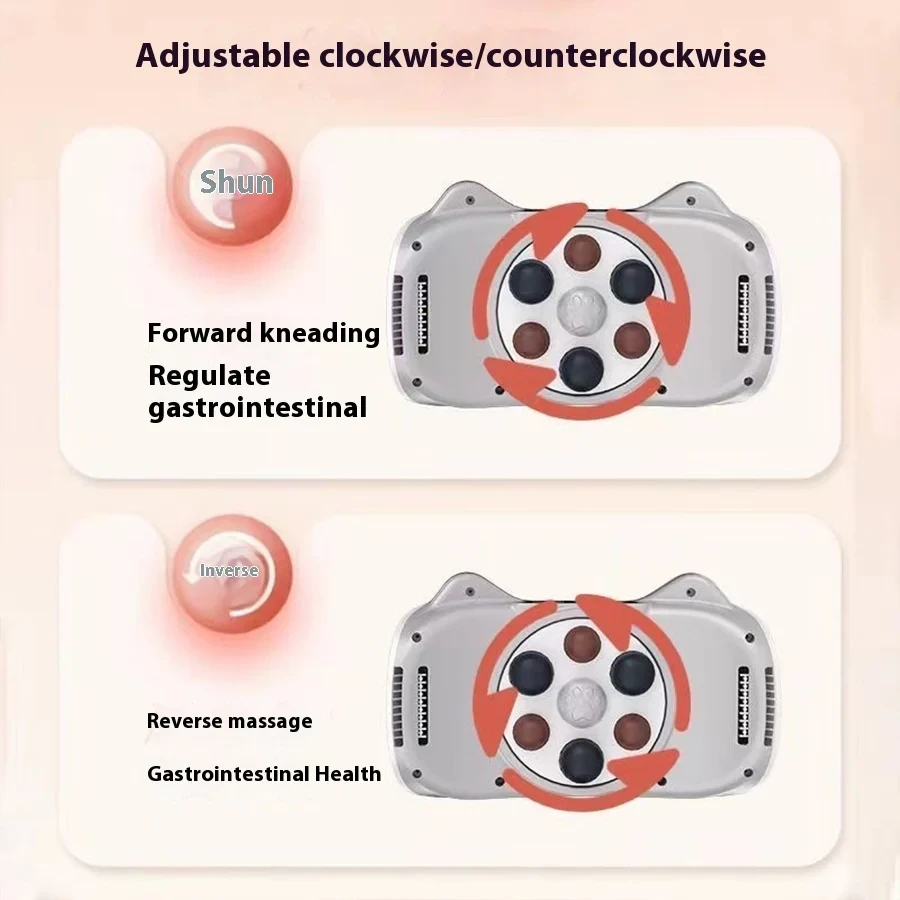 Electric Wireless Abdominal Massager