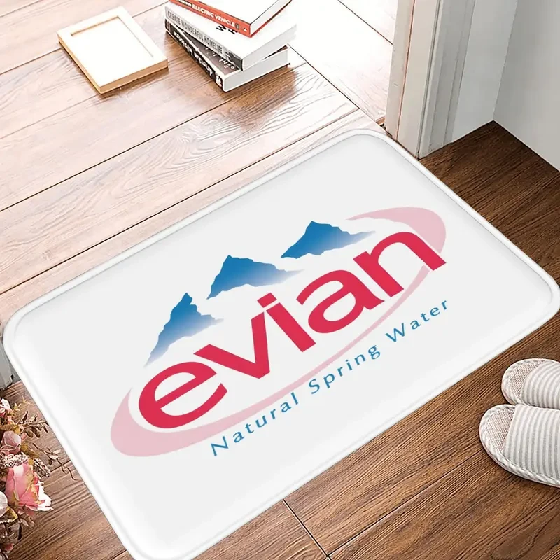 Evian Branded Logo Bath Rug & Carpet  Plush, Premium & Refreshingly Stylish
