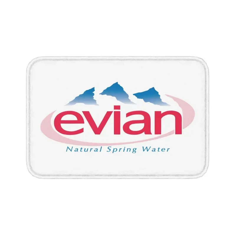 Evian Branded Logo Bath Rug & Carpet  Plush, Premium & Refreshingly Stylish