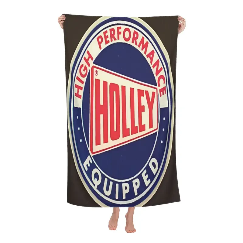 Holley Logo Microfiber Beach & Bath Towel  Bold, Quick-Dry & Officially Licensed