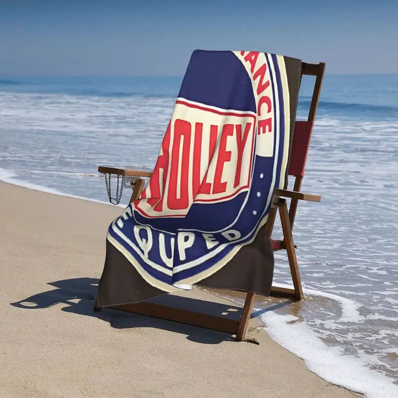Holley Logo Microfiber Beach & Bath Towel  Bold, Quick-Dry & Officially Licensed