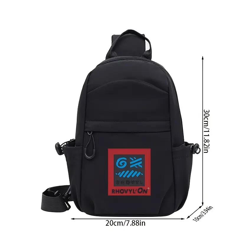 Rhovyl On Brand Logo Crossbody Bag  Trendy, Durable & Everyday Ready