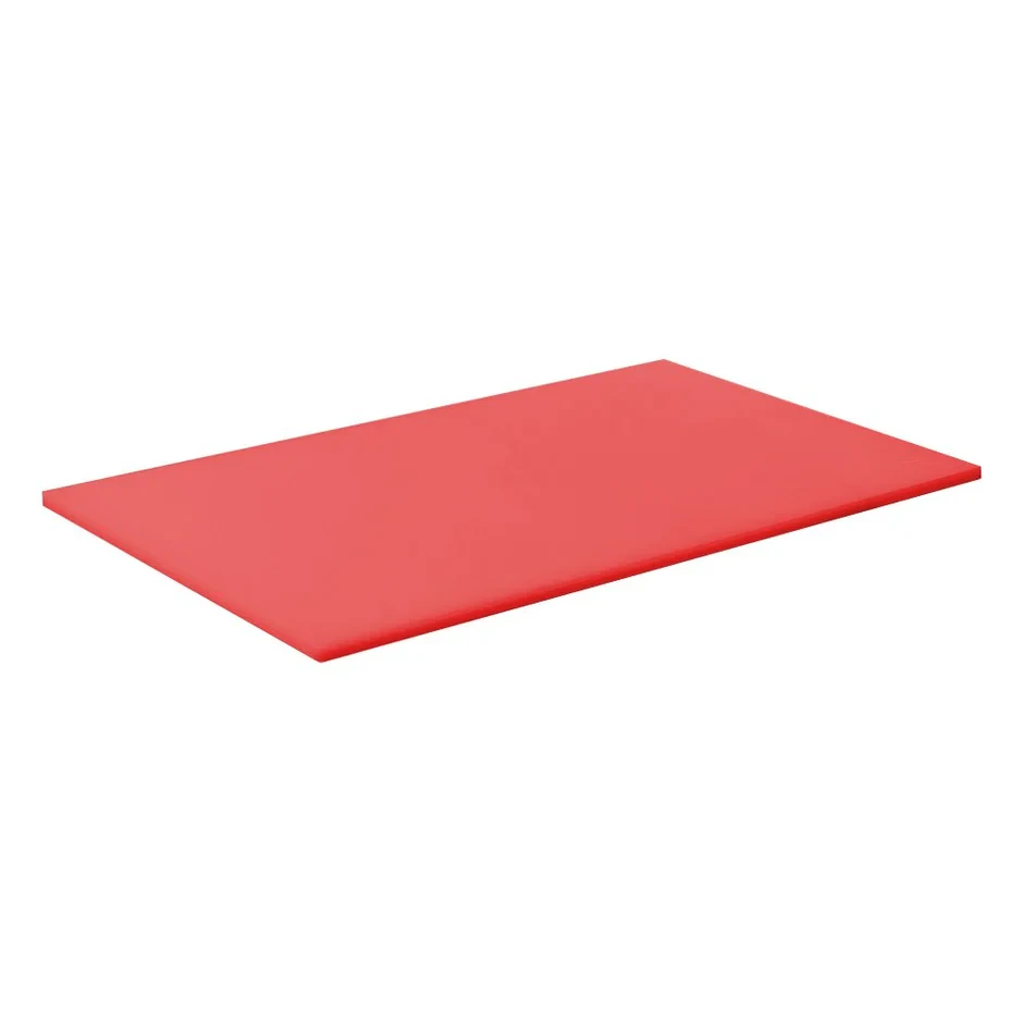Plastic Cutting Board (Red) 40cmx30cmx1.5cm