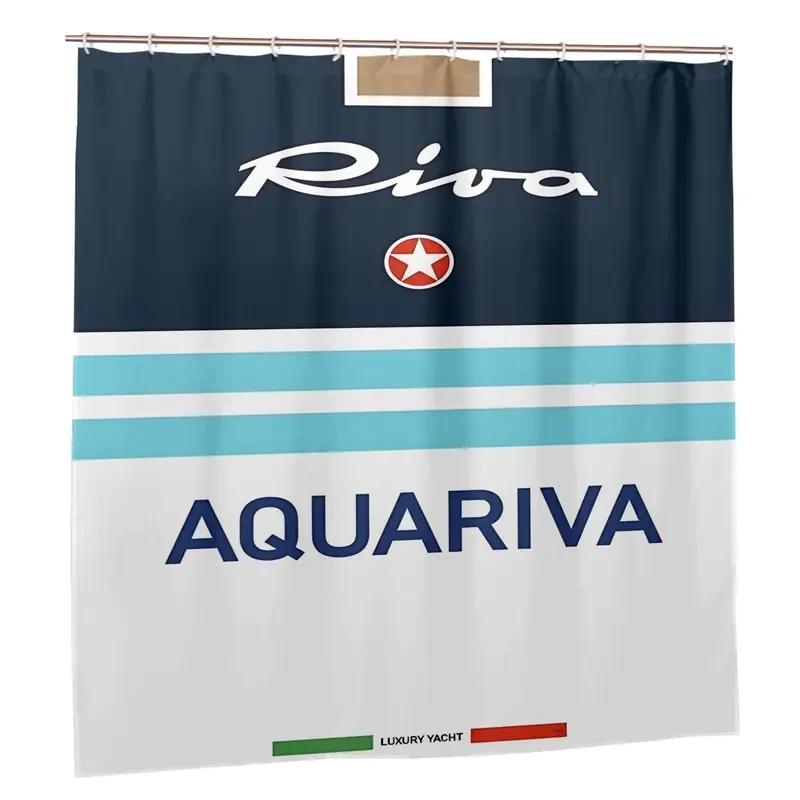 Aquariva Riva-Inspired Luxury Shower Curtain  Elegant, Durable & Stylish