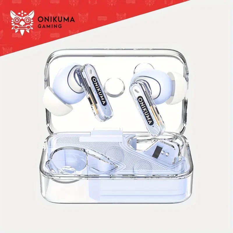 ONIKUMA Wireless Noise-Canceling In-Ear Headphones  Ultimate Audio Experience for Gamers and Audiophiles