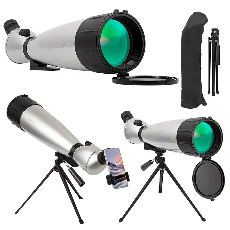 HD 33-100X100 Spotting Scope  High-Powered Optical Clarity for Long-Range Viewing