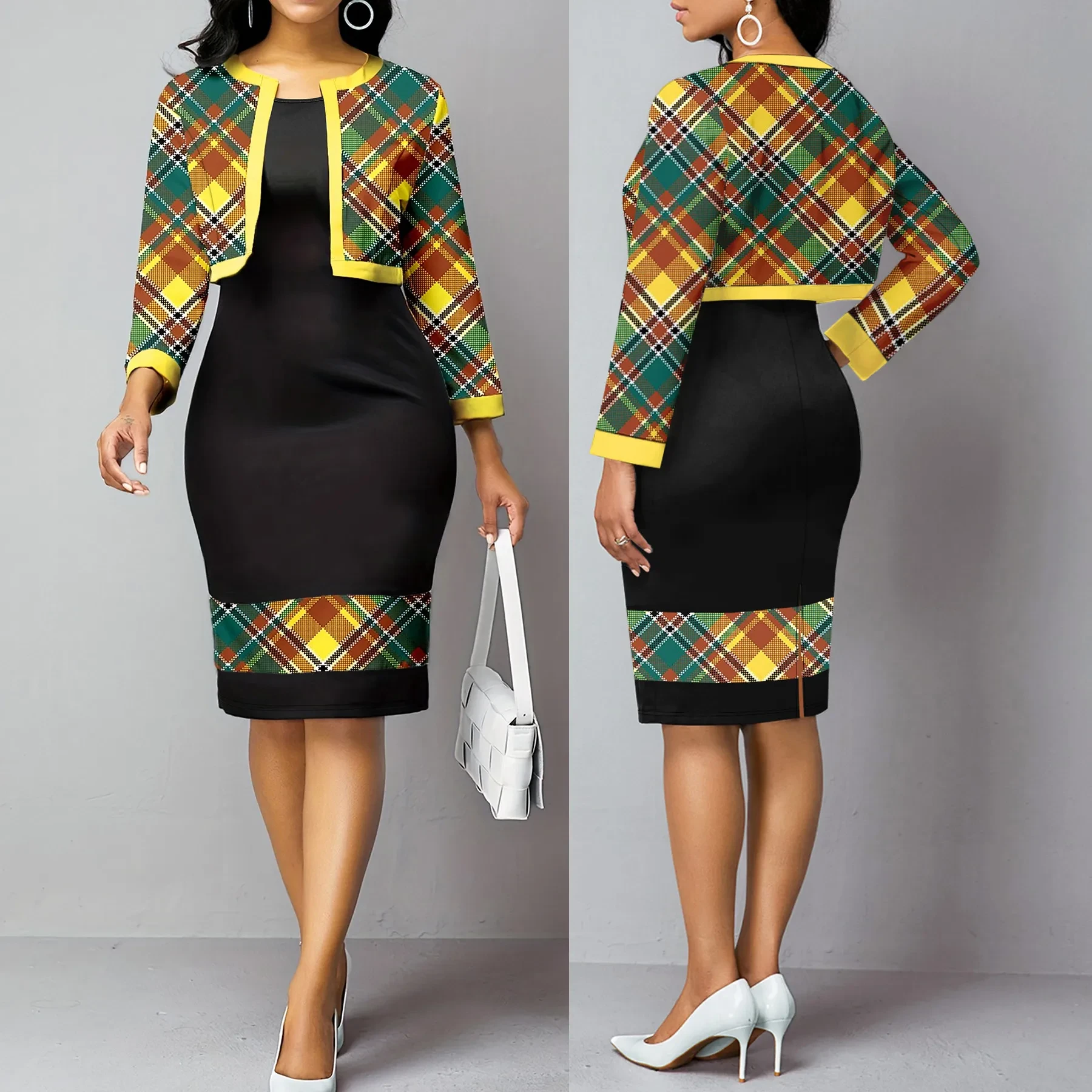Plus Size Dress Set