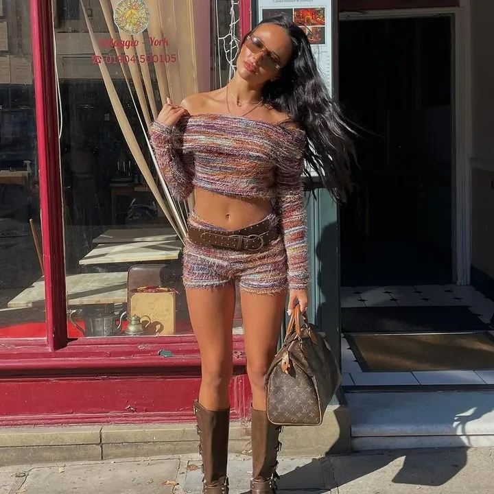 Womens Two Piece Outfit Set