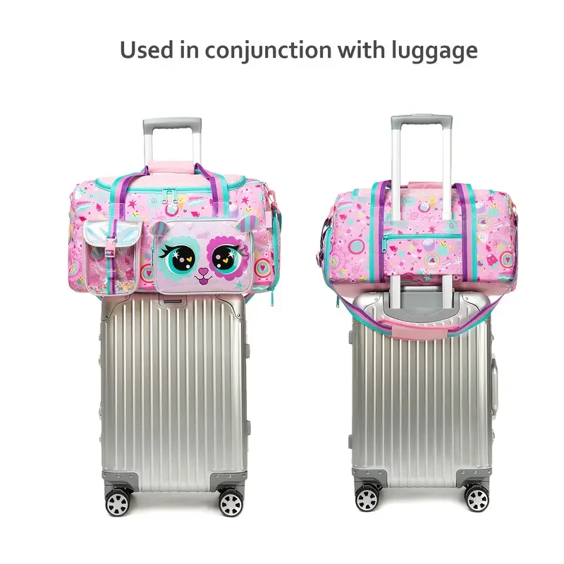 Travel Duffle Bag Weekender Overnight Bag Gym Tote Bag with Wet Pocket for Women  Versatile and Stylish Carry-All for Any Occasion