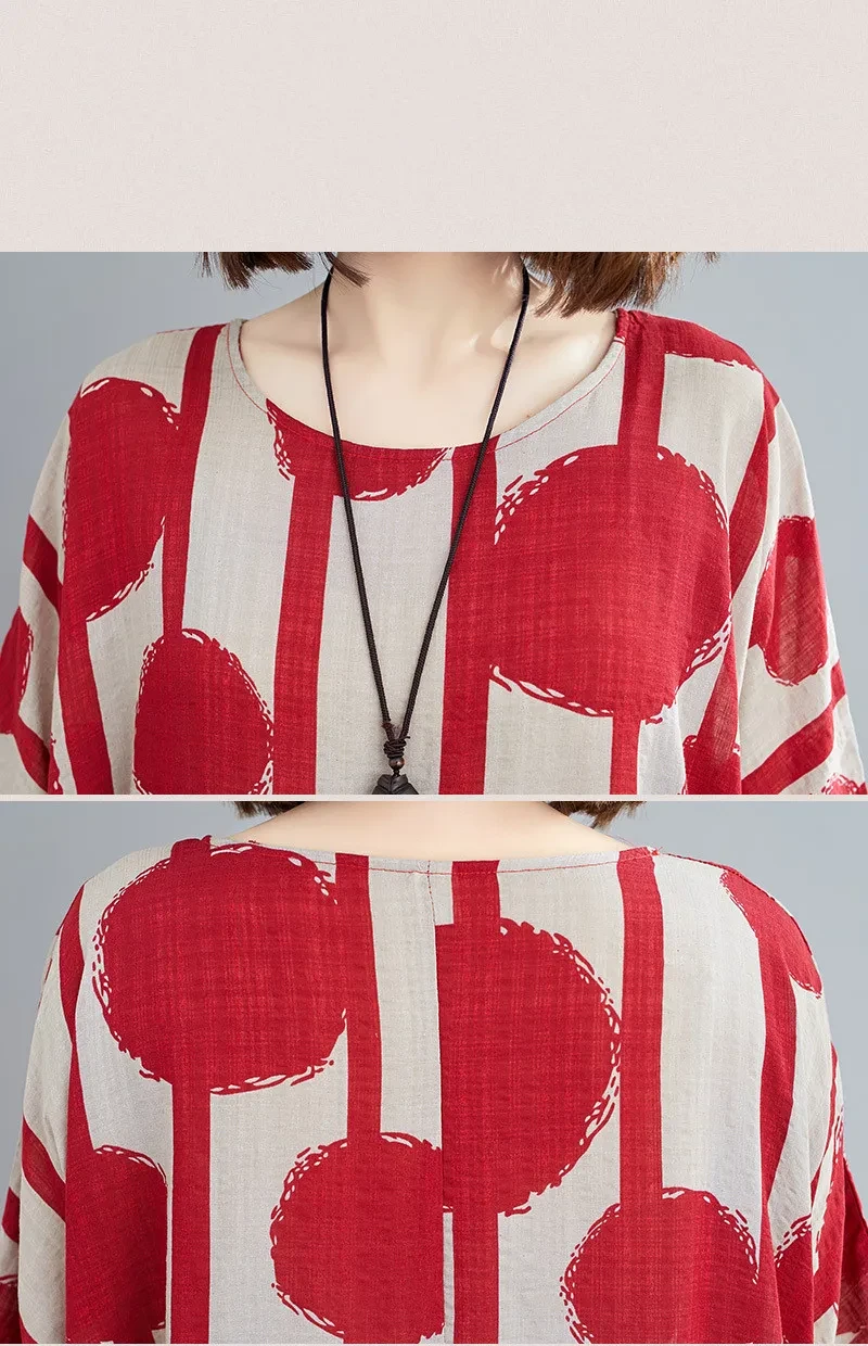 Cotton Dresses Plus Size