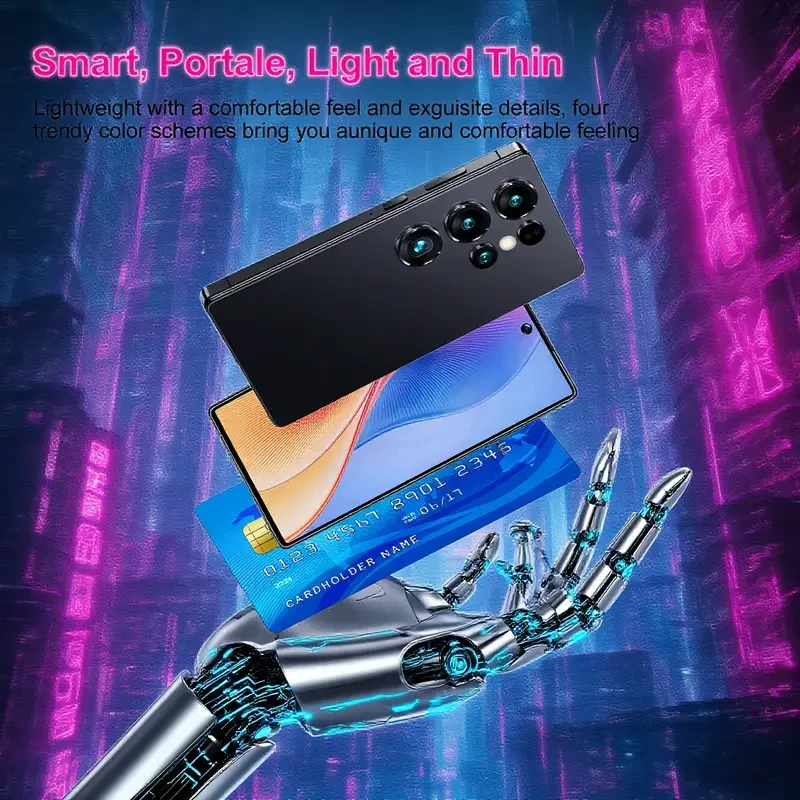 S25 Ultra 2025 New 4.5" High-Definition Large-Screen Smart Phone  Multifunctional and Perfect for Gifts