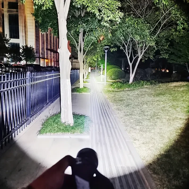 Ultra-Bright LED Headlamp  3000 Lumens, Rechargeable with 800m Beam Distance for Outdoor Adventures