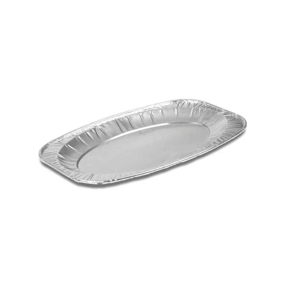Aluminium Foil Tray Oval 460mmx337mmx76mm