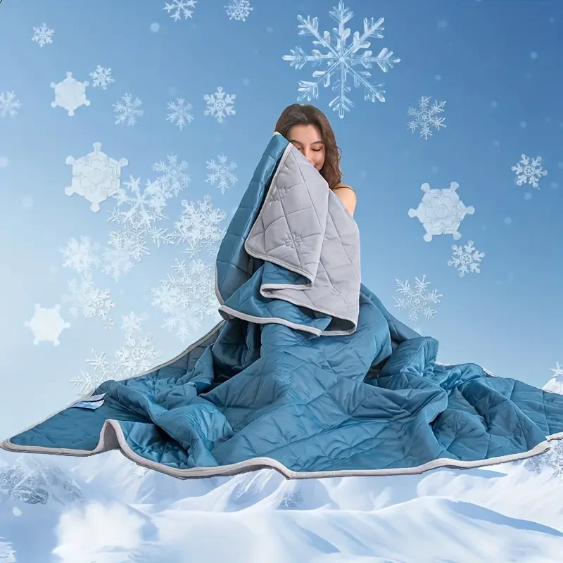 Large Summer Cool Blanket for Hot Sleepers  Stay Cool and Comfortable All Summer Long