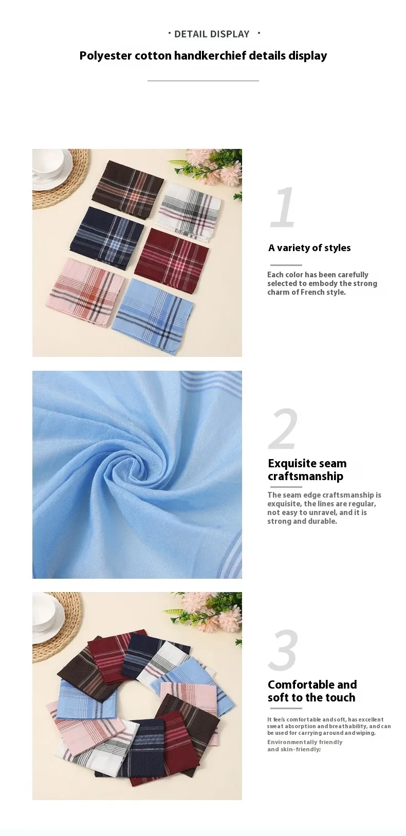 Mens Cotton Handkerchiefs