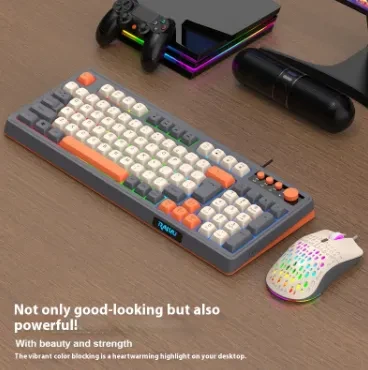E-sports Games Keyboard And Mouse Set Mechanical Feeling Computer Key Mouse