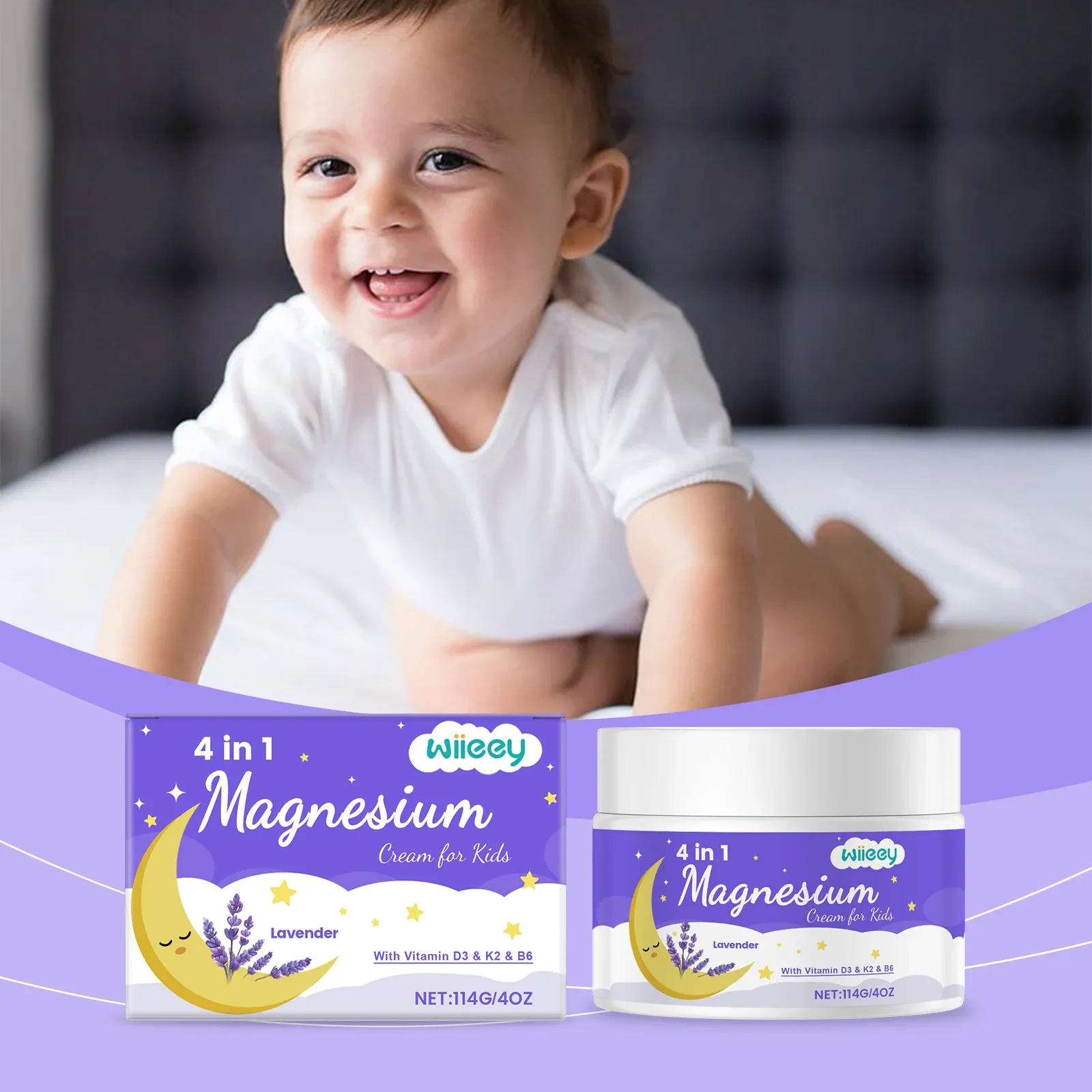 4 In 1 Magnesium Cream For Kids