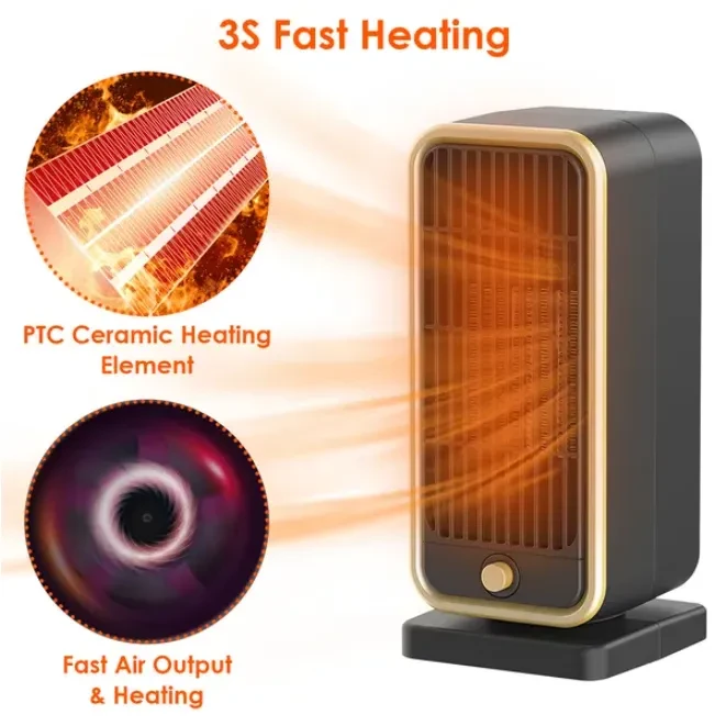 500W Portable Electric Heater
