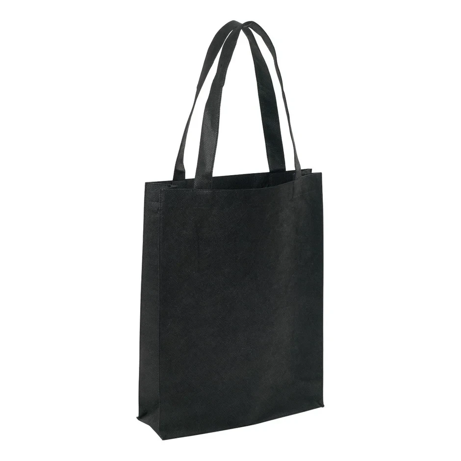 Reusable Singlet Bag Black (Small) 100pcs
