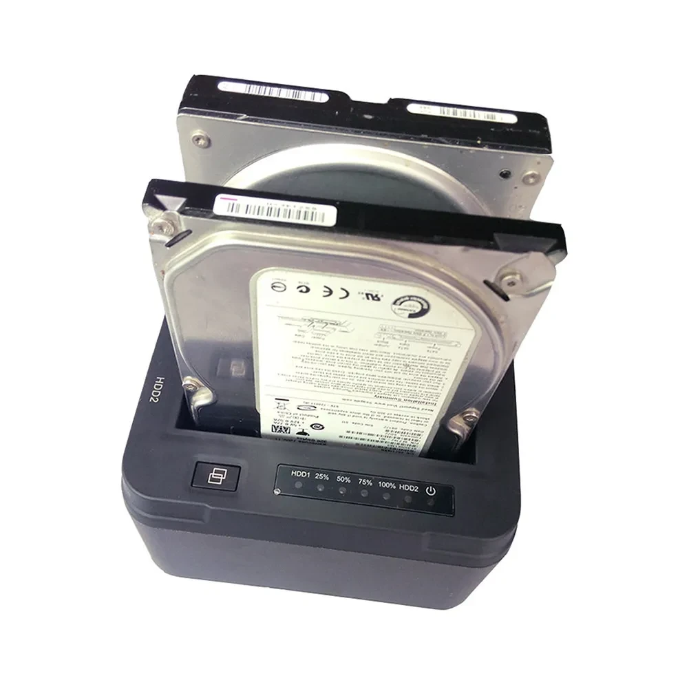 UN2F USB 3.0 To Dual SATA Adapter Docking Station, Suitable For Version 2.5 Or Higher