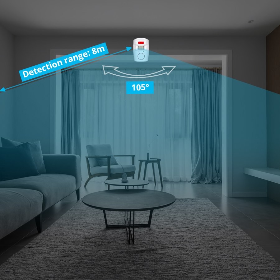 Wireless Alarm Motion Detector
