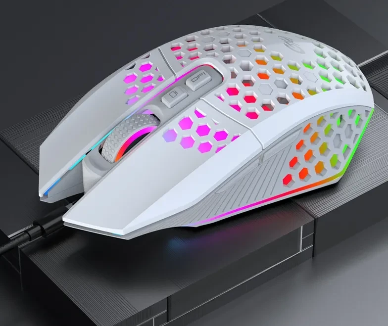 Wireless Silent Charging RGB Illuminated Mouse