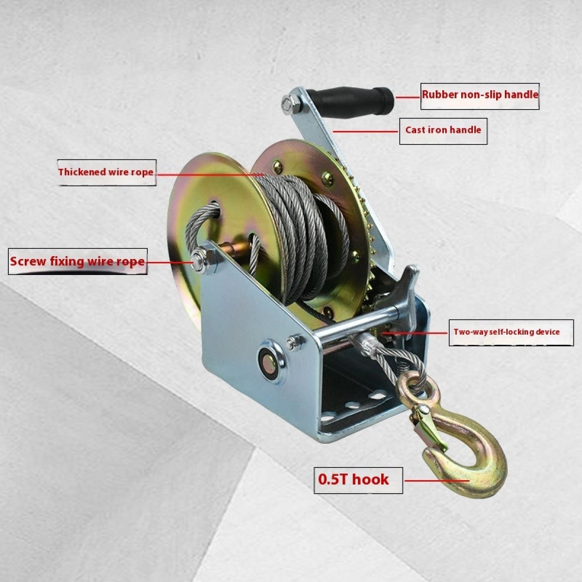 Hand Winch Cable Puller