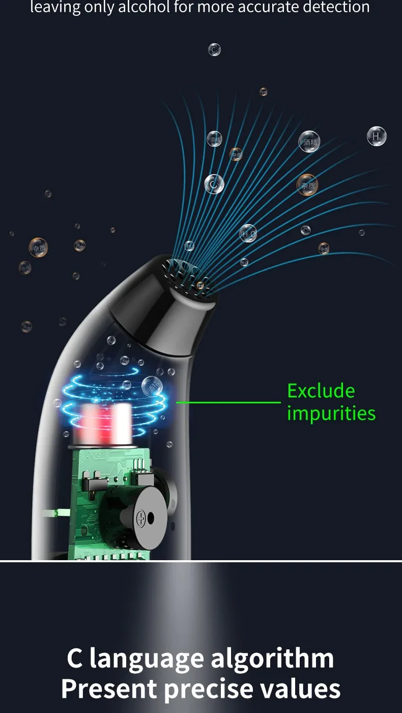 High-precision Alcohol Tester Blow Type