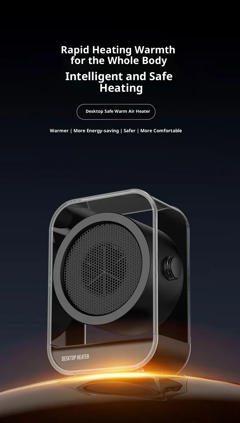 Household Warm Air Blower High-power Portable Desktop Heater