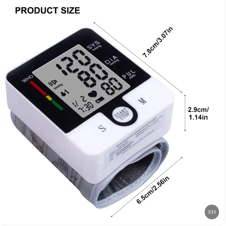 Home-use Arm-type Automatic High-precision Battery Sphygmomanometer