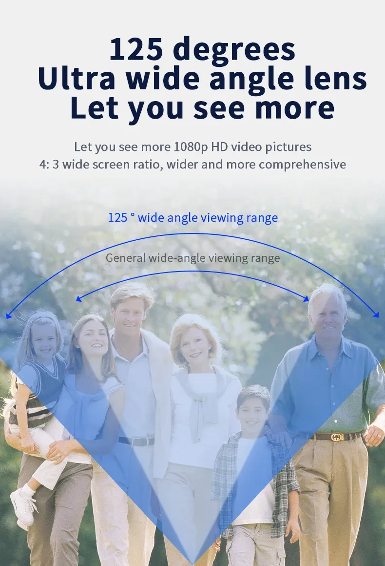 Wireless Smart Doorbell Home Low Power Wireless Wifi