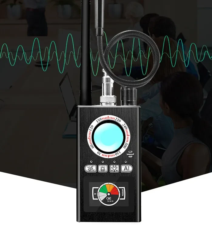 Description Material Plastic Product Attributes Battery Contains Package Size 180*80*50(mm) Product information:  Material: ABS plastic Battery capacity: 1000mA  Alarm Mode: Vibration Alarm/Voice Alarm Detection frequency band: 1-6.5 (MHz) Model: K88 Prof