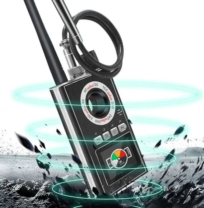 Description Material Plastic Product Attributes Battery Contains Package Size 180*80*50(mm) Product information:  Material: ABS plastic Battery capacity: 1000mA  Alarm Mode: Vibration Alarm/Voice Alarm Detection frequency band: 1-6.5 (MHz) Model: K88 Prof