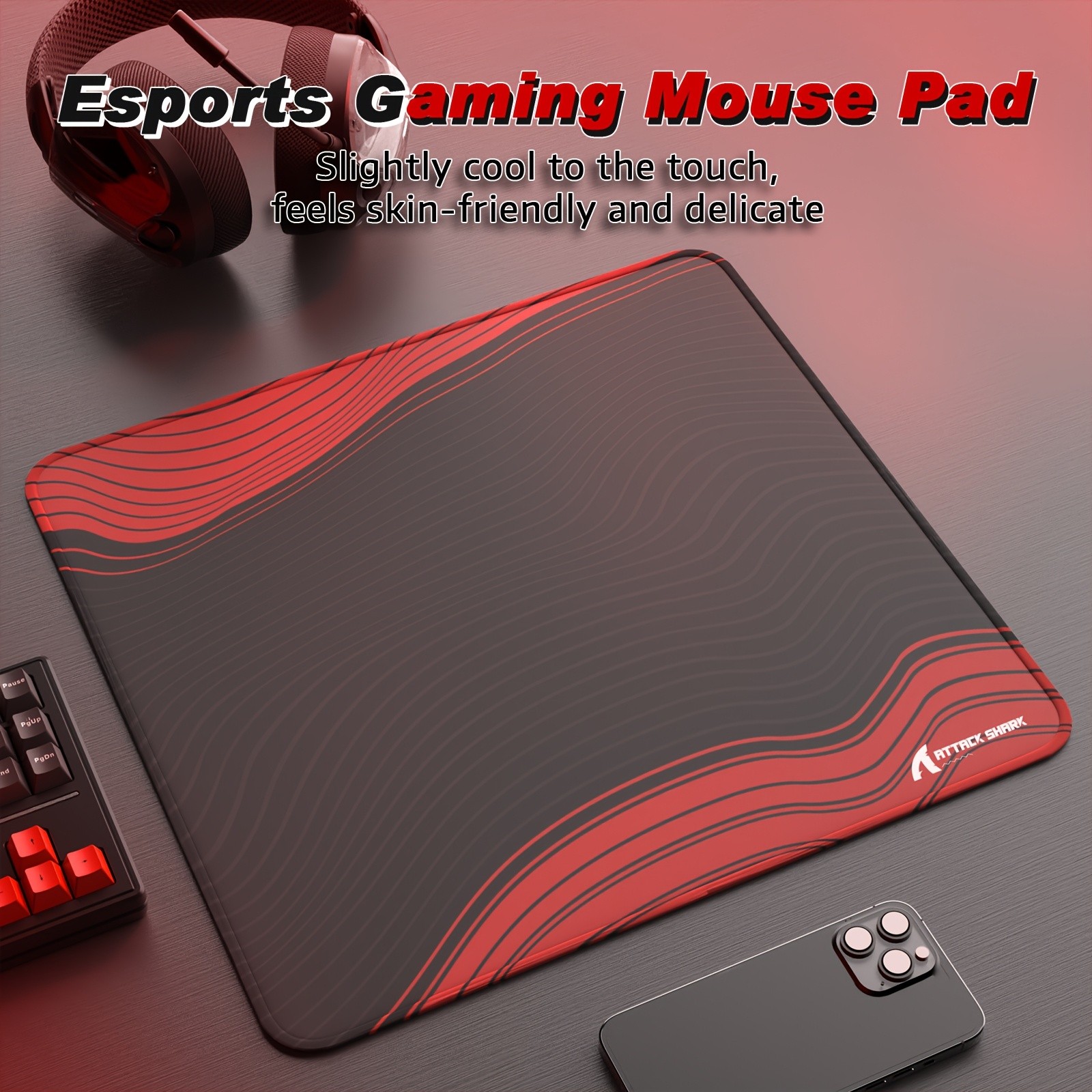 ATTACK SHARK CM02 Gaming Mouse Pad