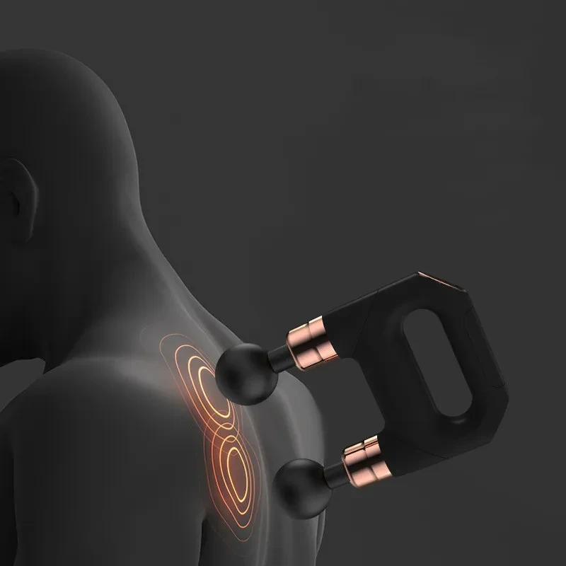 Double-headed Mini Fascia Grab Massager Muscle Relaxation Vibration Neck