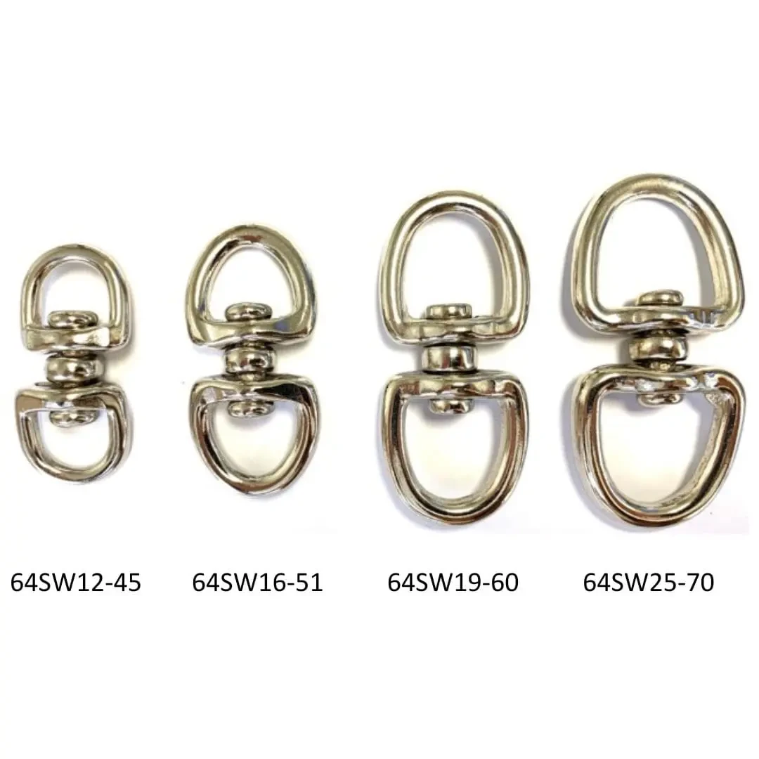 SWIVEL NICKEL PLATED