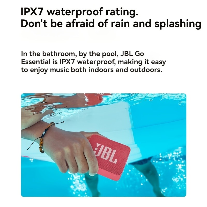 JBL GO ESSENTIAL Wireless Speaker  Mini Size, Mighty Sound
