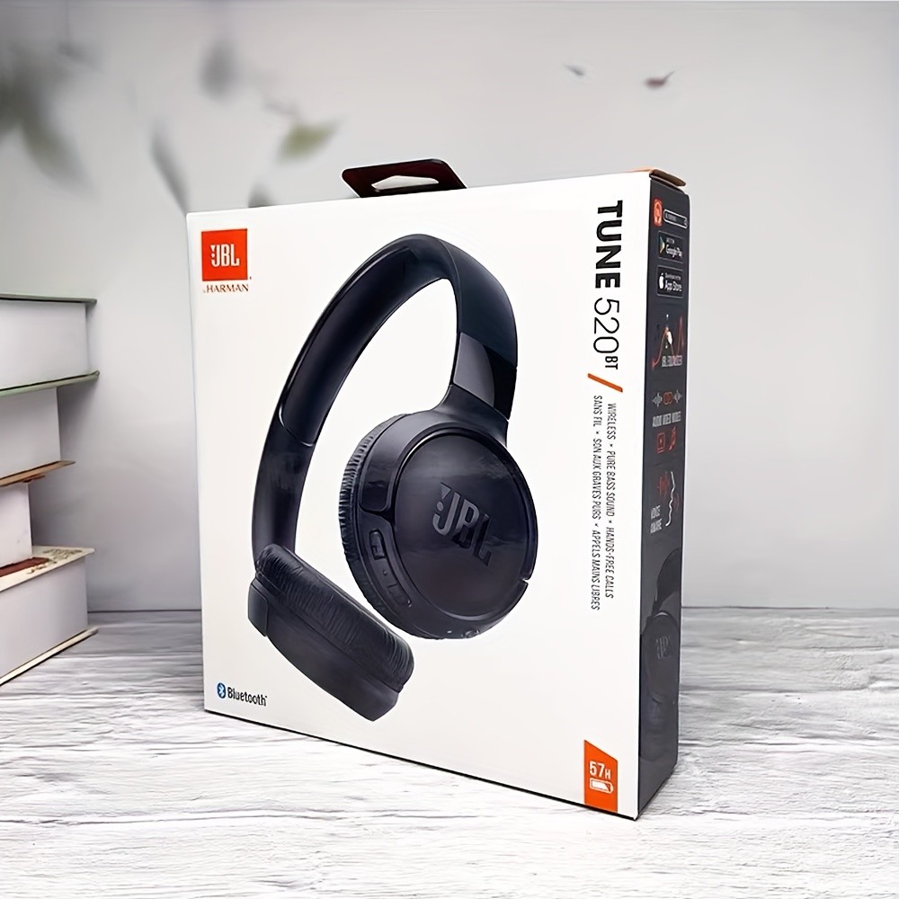 JBL Tune520BT Wireless Headphones  Pure Bass, Pure Freedom