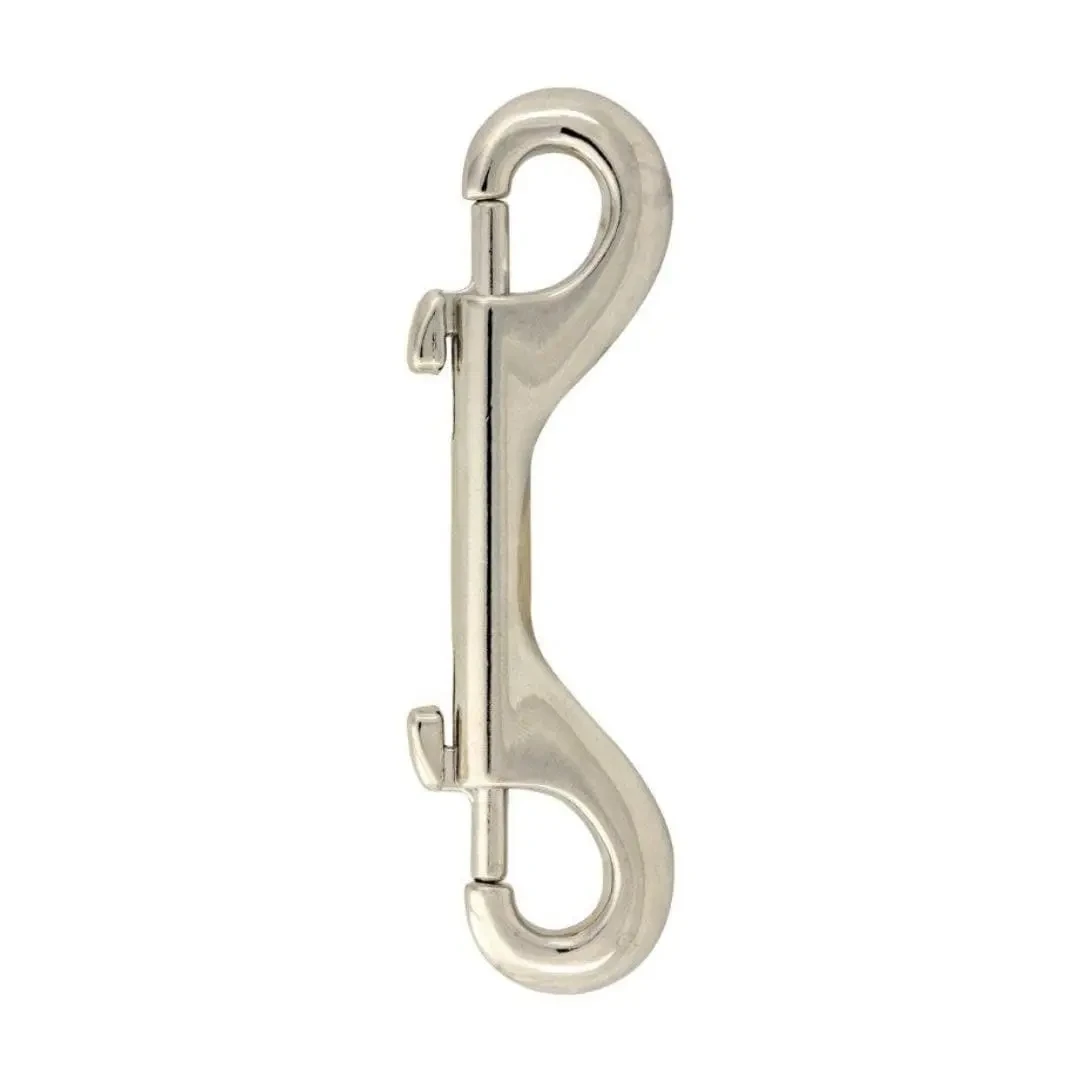 DOUBLE END SNAPHOOK NICKEL PLATED ZINC