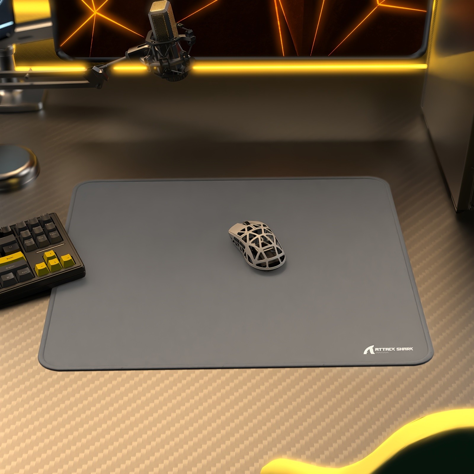 ATTACK SHARK CM02 Large Gaming Mouse Pad  Precision, Comfort, and Style for NZ Desks