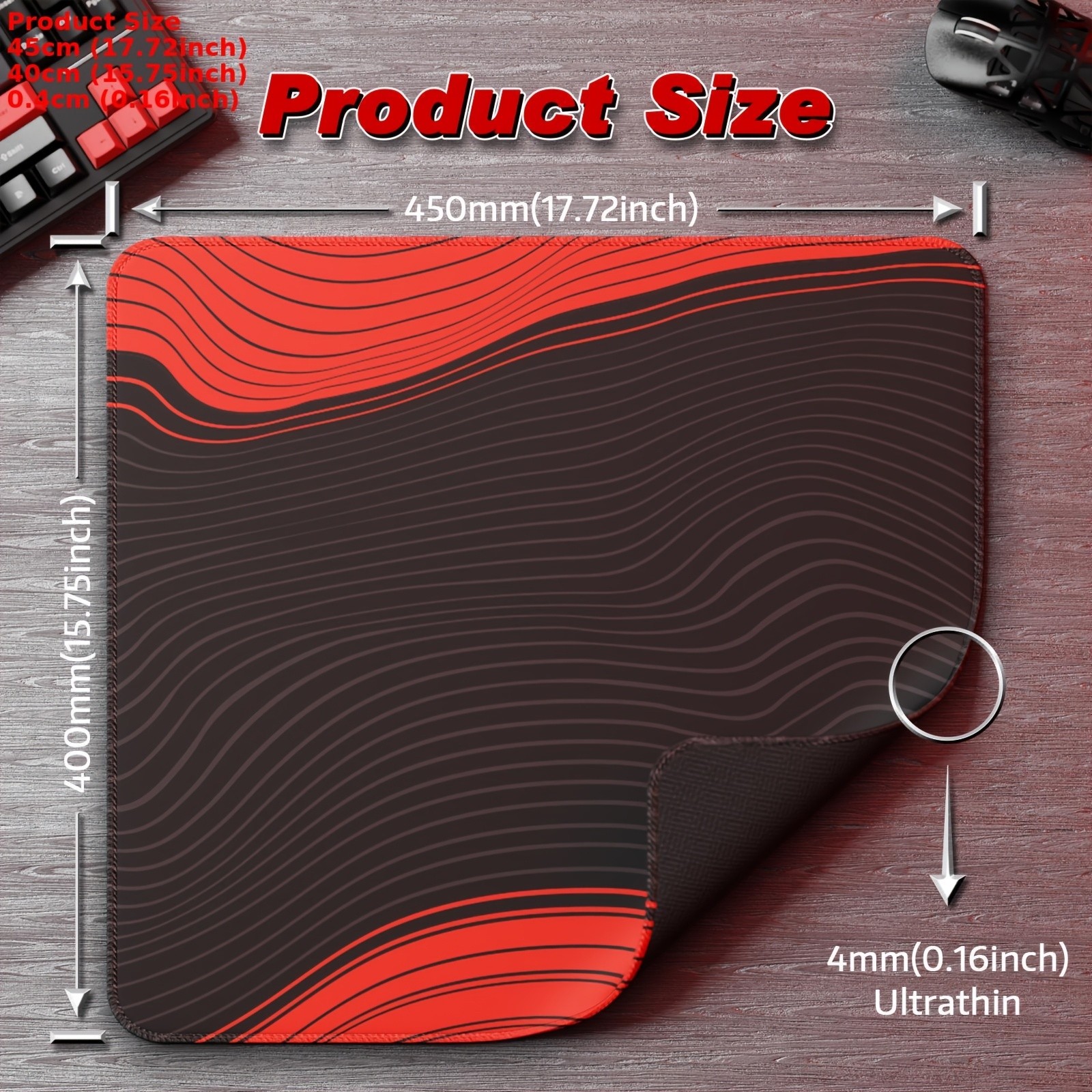 ATTACK SHARK CM02 Large Gaming Mouse Pad  Precision, Comfort, and Style for NZ Desks