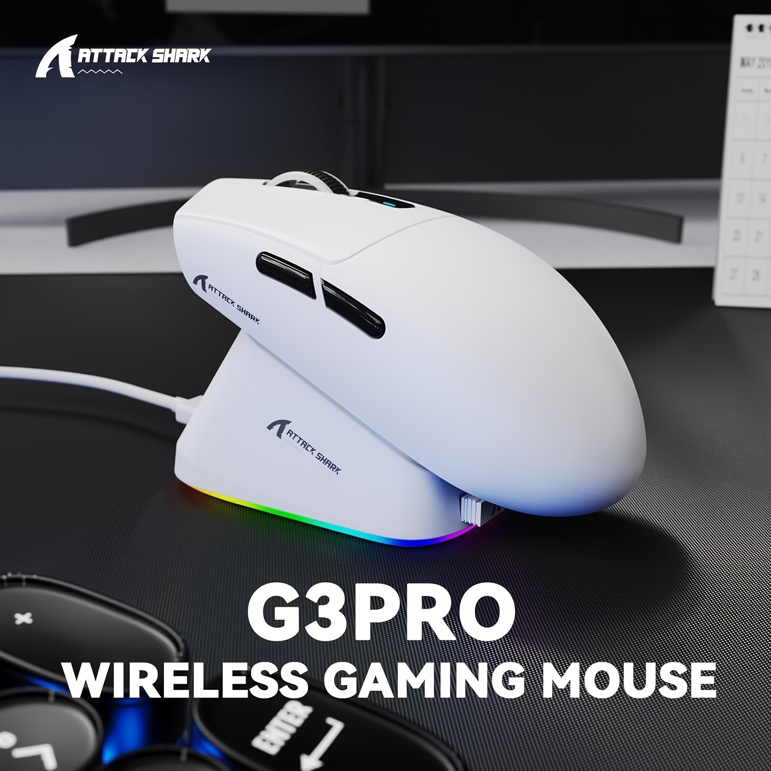 ATTACK SHARK G3PRO Wireless Gaming Mouse Pro-Level Precision and Freedom for NZ Gamers
