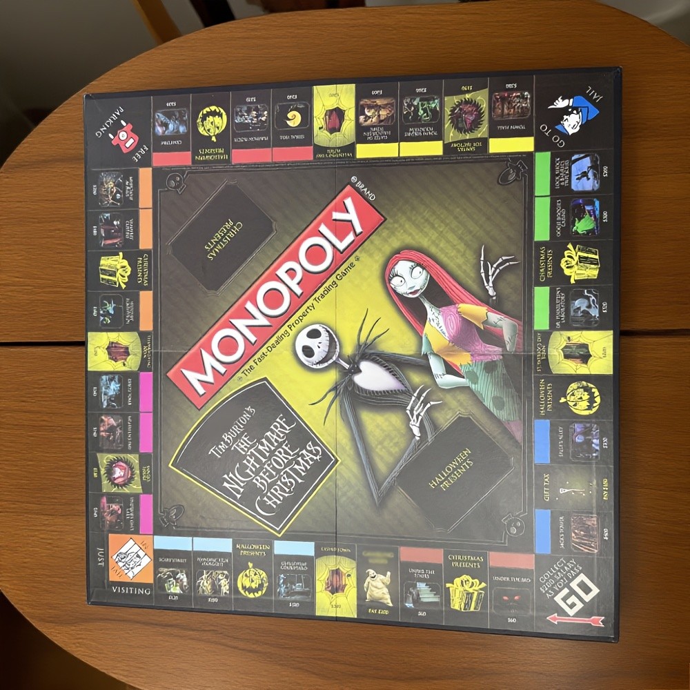 Hasbro Monopoly: The Nightmare Before Christmas Edition
